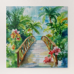 Tropische Brücke Puzzle