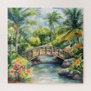 Tropische Brücke Puzzle