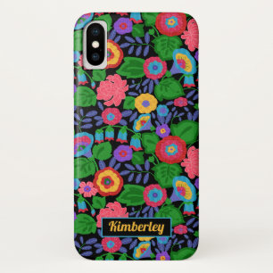 Tropische bunte Blumen-Blumensommer-Muster Case-Mate iPhone Hülle