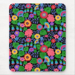 Tropische bunte Blumen-Blumensommer-Muster Mousepad