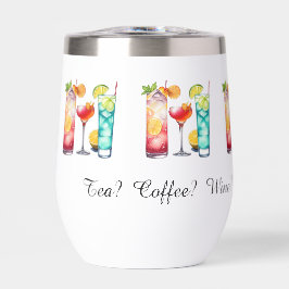 Tropische Cocktails lustiges Sprichwort