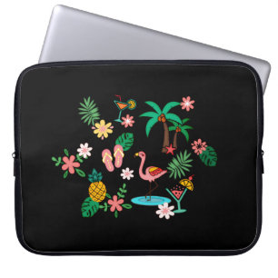 Tropische Collage Laptopschutzhülle