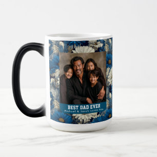 Tropische Daisy Erster Vater Foto Eiskaffee Verwandlungstasse