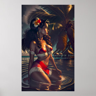 Tropische Dämmerung Poster