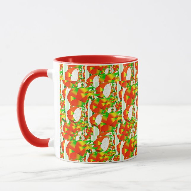 tropische Drachenfrucht Tasse (Links)
