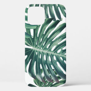 Tropische Dschungelblätter Floraler Hintergrund Case-Mate iPhone Hülle
