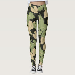 Tropische DschungelBlätter Leggings