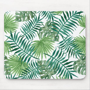Tropische DschungelBlätter Mousepad