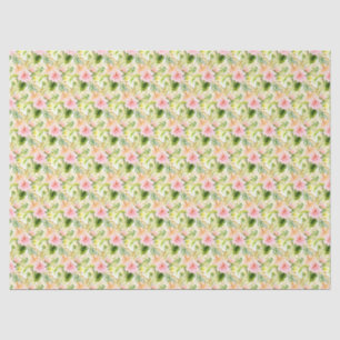 Tropische Dschungelblüten Seidenpapier