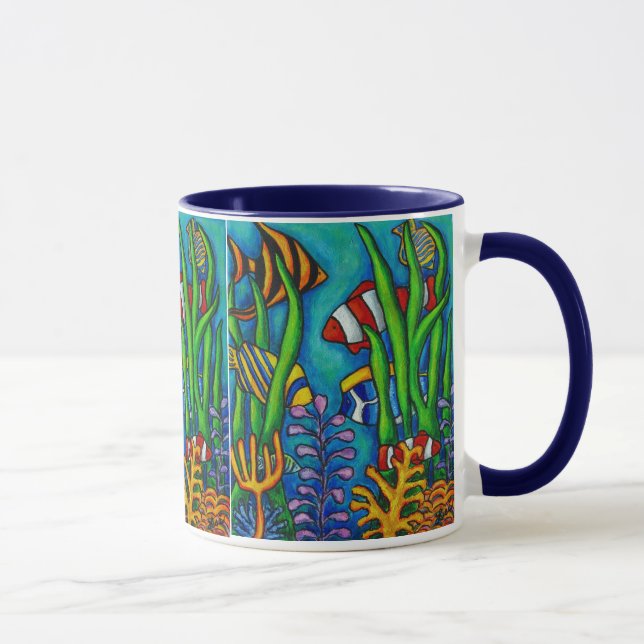 Tropische Edelsteine Tasse (Rechts)
