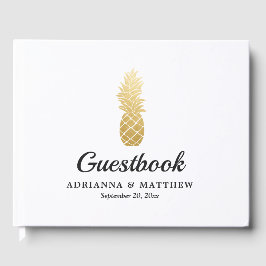 Tropische Eleganz | Ananas Wedding Gästebuch