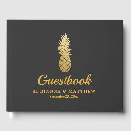 Tropische Eleganz | Ananas Wedding Gästebuch