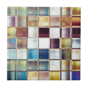 Tropische Erinnerungens-Mosaik-Fliesen-Kunst Fliese