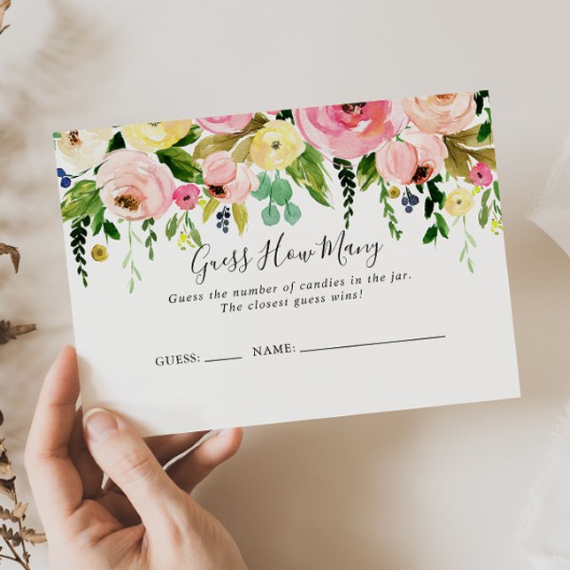 Tropische farbige Herbstraten, wie viele Spielkart Visitenkarte (Von Creator hochgeladen)