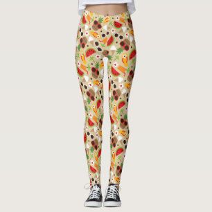 Tropische Ferien-nahtloses Muster Leggings
