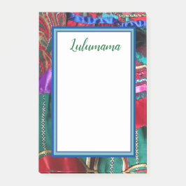 TROPISCHE FESTLICHE BÄNDER POST-IT KLEBEZETTEL