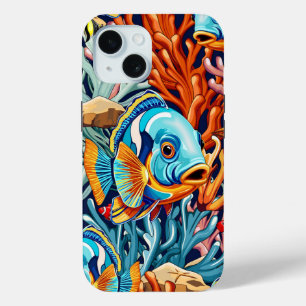 Tropische Fisch Bunte Sommer Stimmung Case-Mate iPhone Hülle