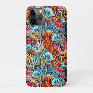 Tropische Fische Bunte Sommerstimmung Case-Mate iPhone Hülle
