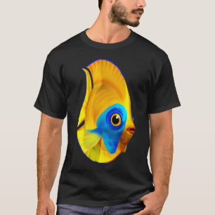 Tropische Fische in klarem Meerwasser 3D T-Shirt