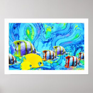 Tropische Fische Poster