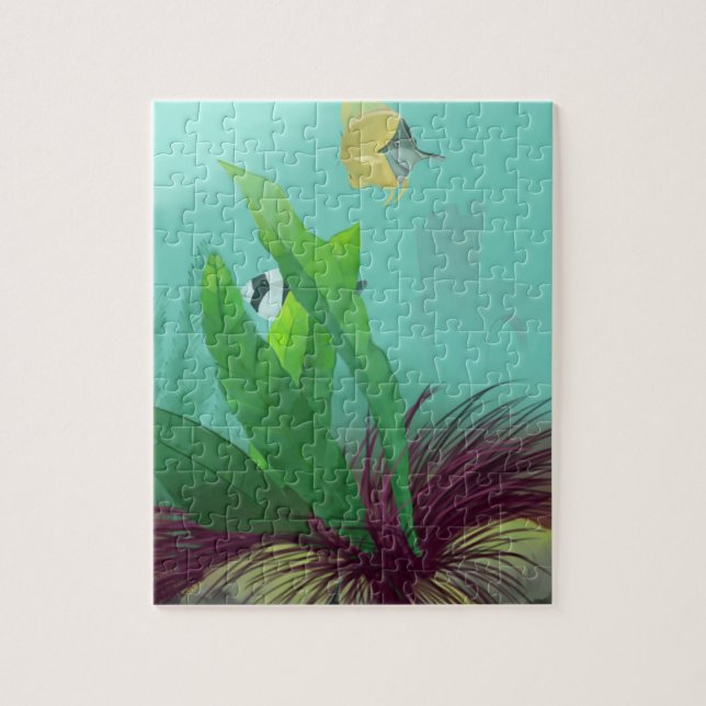 Tropische Fische Puzzle (Vertikal)