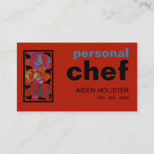 Tropische Fische Visitenkarte