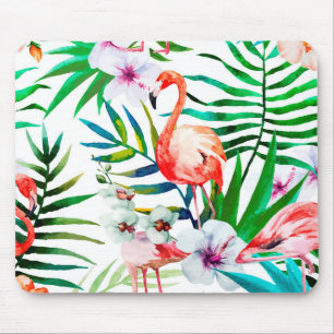 Tropische Flamingokunst Mousepad