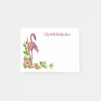 Tropische Flamingos und Blume nach dem IT-Test
