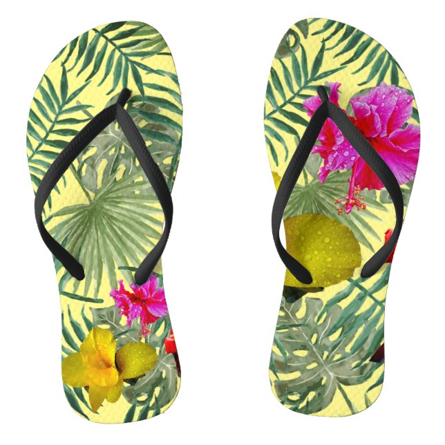Tropische Flip-Flops Flip Flops (Fußbett)