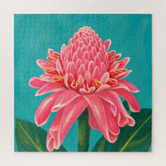 Tropische Flora Puzzle
