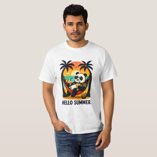 Tropische Flucht T-Shirt (Vorne ganz)