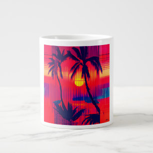 Tropische Fluchtfantasie Jumbo-Tasse