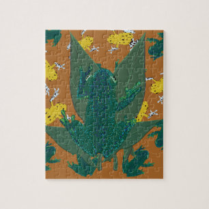 Tropische Frösche Puzzle