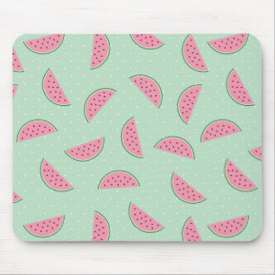 Tropische Frucht-Farben-Spritzer-Muster Mousepad