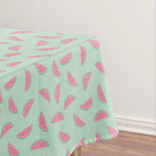 Tropische Frucht-Farben-Spritzer-Muster Tischdecke