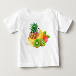 Tropische Früchte Baby T-shirt