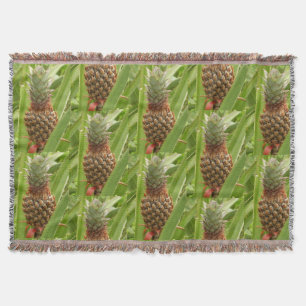 Tropische Früchte der Ananas in der Natur Decke