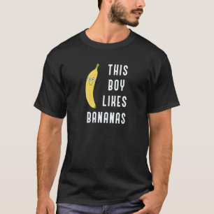Tropische Früchte essen leckere Bananen T-Shirt