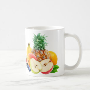 Tropische Früchte Kaffeetasse