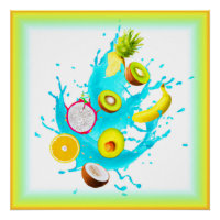 Tropische Früchte Kunst. Jetzt kaufen