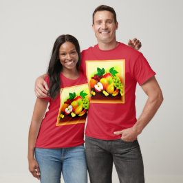 Tropische Früchte Malerei. Jetzt kaufen T-Shirt