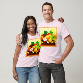 Tropische Früchte Malerei. Jetzt kaufen T-Shirt