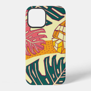 Tropische Früchte, Musterdesign iPhone 12 Hülle