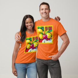 Tropische Früchte Pianting. Jetzt kaufen T-Shirt
