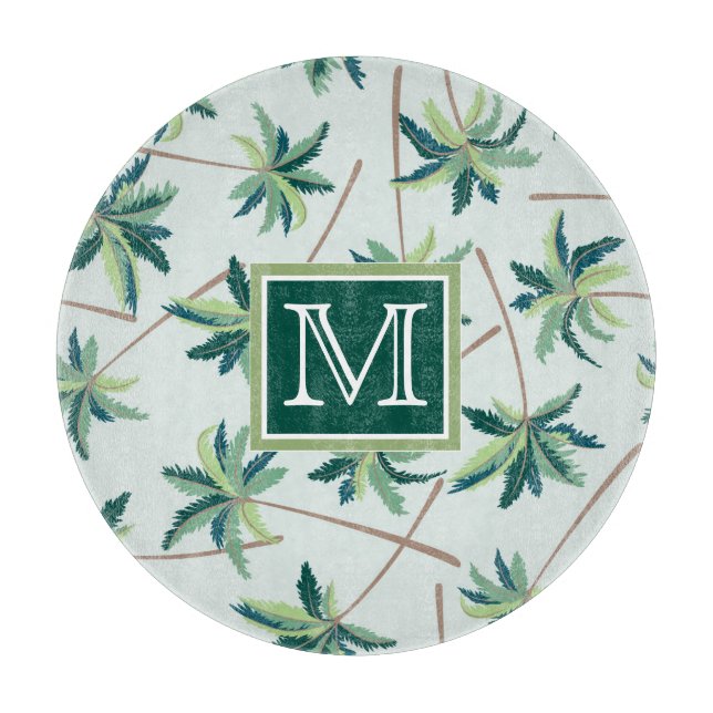 Tropische Fuchsschwanz-Palme | addieren Ihre Schneidebrett (Vorderseite)