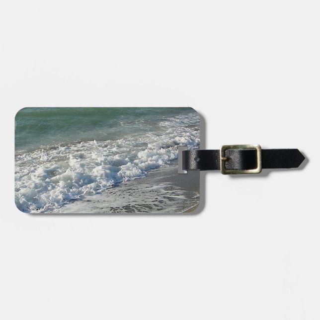 Tropische Gewässer Gepäckanhänger (Vorderseite horizontal)