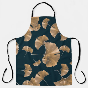 Tropische Ginko-Palmen-Blätter, hawaiianisches Mus Schürze