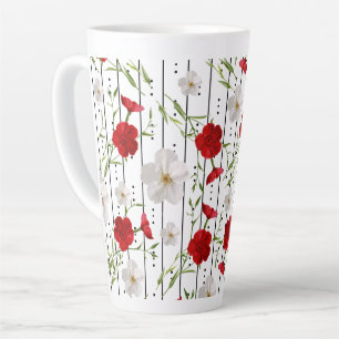 Tropische Gittergarten-Kunst Milchtasse