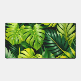 Tropische grüne Blätter  Schreibtischunterlage