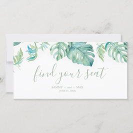 Tropische Grüne Hochzeit finden Sie Ihr Sitzzeiche
